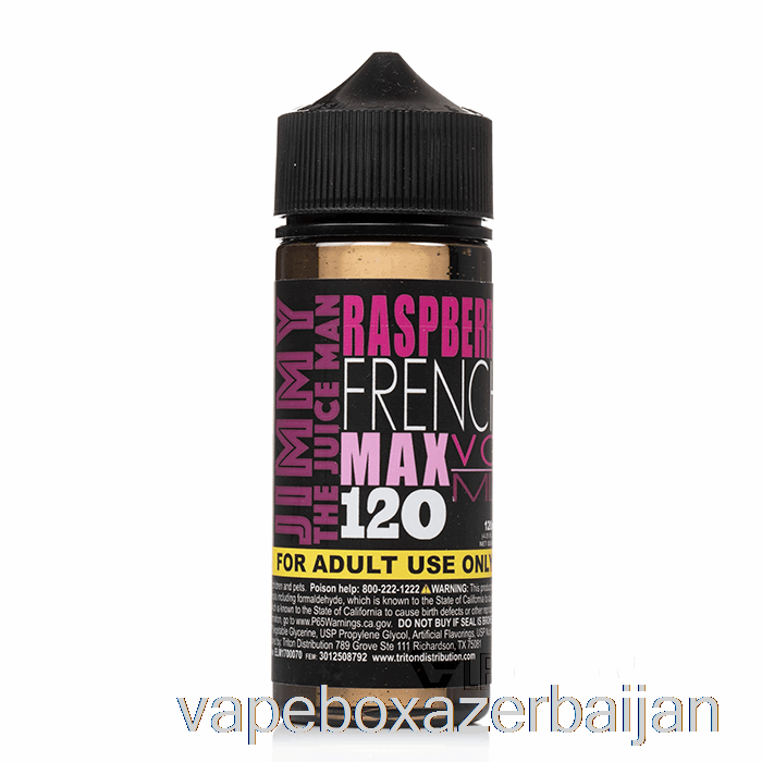 Vape Azerbaijan Raspberry French - Jimmy The Juiceman - 120mL 0mg